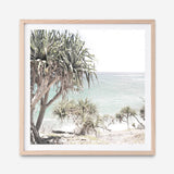 Shop Palm Tree Views (Square) Photo Art Print a coastal themed photography wall art print from The Print Emporium wall artwork collection - Buy Australian made fine art poster and framed prints for the home and your interior decor, TPE-452-AP