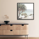Shop Palm Tree Views (Square) Photo Art Print a coastal themed photography wall art print from The Print Emporium wall artwork collection - Buy Australian made fine art poster and framed prints for the home and your interior decor, TPE-452-AP
