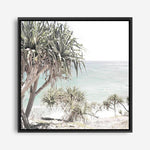 Shop Palm Tree Views (Square) Photo Canvas a coastal themed photography framed stretched canvas print from The Print Emporium wall artwork collection - Buy Australian made prints for the home and your interior decor space, TPE-452-CA-40X40-NF