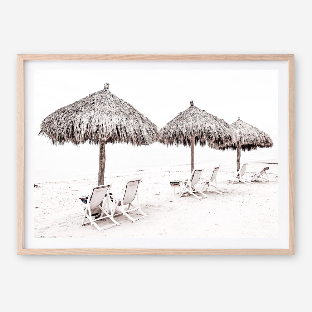 Shop Palm Umbrellas Photo Art Print a coastal themed photography wall art print from The Print Emporium wall artwork collection - Buy Australian made fine art poster and framed prints for the home and your interior decor, TPE-739-AP