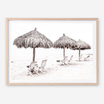 Shop Palm Umbrellas Photo Art Print a coastal themed photography wall art print from The Print Emporium wall artwork collection - Buy Australian made fine art poster and framed prints for the home and your interior decor, TPE-739-AP