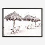 Shop Palm Umbrellas Photo Art Print a coastal themed photography wall art print from The Print Emporium wall artwork collection - Buy Australian made fine art poster and framed prints for the home and your interior decor, TPE-739-AP
