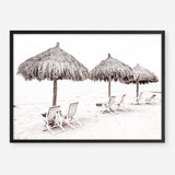 Shop Palm Umbrellas Photo Art Print a coastal themed photography wall art print from The Print Emporium wall artwork collection - Buy Australian made fine art poster and framed prints for the home and your interior decor, TPE-739-AP