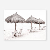 Shop Palm Umbrellas Photo Art Print a coastal themed photography wall art print from The Print Emporium wall artwork collection - Buy Australian made fine art poster and framed prints for the home and your interior decor, TPE-739-AP