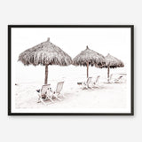 Shop Palm Umbrellas Photo Art Print a coastal themed photography wall art print from The Print Emporium wall artwork collection - Buy Australian made fine art poster and framed prints for the home and your interior decor, TPE-739-AP