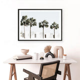 Shop Palm Villa Photo Art Print a coastal themed photography wall art print from The Print Emporium wall artwork collection - Buy Australian made fine art poster and framed prints for the home and your interior decor, TPE-1236-AP