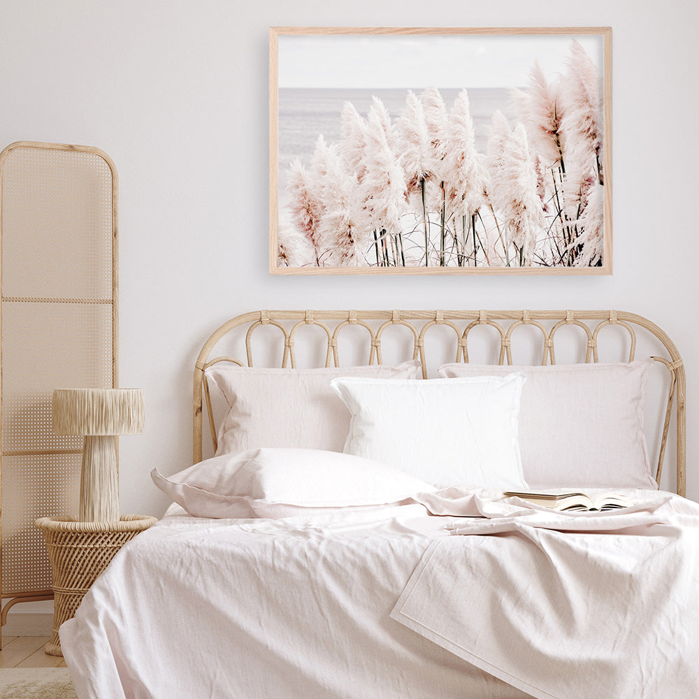 Shop Pampas Grass II Photo Art Print a coastal themed photography wall art print from The Print Emporium wall artwork collection - Buy Australian made fine art poster and framed prints for the home and your interior decor, TPE-785-AP