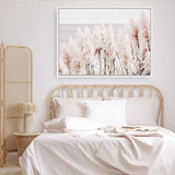 Shop Pampas Grass II Photo Canvas Print a coastal themed photography framed stretched canvas print from The Print Emporium wall artwork collection - Buy Australian made prints for the home and your interior decor space, TPE-785-CA-35X46-NF