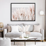 Shop Pampas Grass II Photo Canvas Print a coastal themed photography framed stretched canvas print from The Print Emporium wall artwork collection - Buy Australian made prints for the home and your interior decor space, TPE-785-CA-35X46-NF
