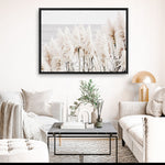 Shop Pampas Grass Photo Canvas Print a coastal themed photography framed stretched canvas print from The Print Emporium wall artwork collection - Buy Australian made prints for the home and your interior decor space, TPE-784-CA-35X46-NF