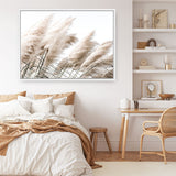 Shop Pampas Photo Canvas Print a coastal themed photography framed stretched canvas print from The Print Emporium wall artwork collection - Buy Australian made prints for the home and your interior decor space, TPE-851-CA-35X46-NF