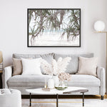Shop Pandanus Palm Beach Photo Art Print a coastal themed photography wall art print from The Print Emporium wall artwork collection - Buy Australian made fine art poster and framed prints for the home and your interior decor, TPE-1166-AP