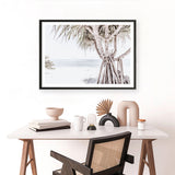 Shop Pandanus Palm Tree Photo Art Print a coastal themed photography wall art print from The Print Emporium wall artwork collection - Buy Australian made fine art poster and framed prints for the home and your interior decor, TPE-1069-AP