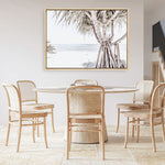 Shop Pandanus Palm Tree Photo Canvas Print a coastal themed photography framed stretched canvas print from The Print Emporium wall artwork collection - Buy Australian made prints for the home and your interior decor space