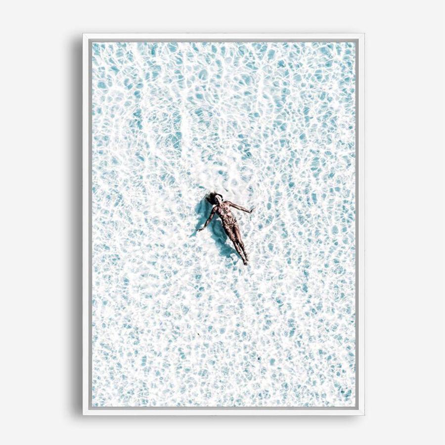 Shop Paradise Photo Canvas Print a coastal themed photography framed stretched canvas print from The Print Emporium wall artwork collection - Buy Australian made prints for the home and your interior decor space, TPE-640-CA-35X46-NF