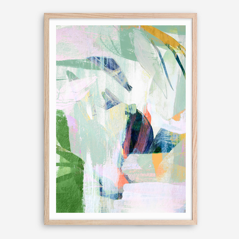 Shop Paradise Sunrise I Art Print a painted abstract themed wall art print from The Print Emporium wall artwork collection - Buy Australian made fine art painting style poster and framed prints for the home and your interior decor room, TPE-PC-HN056-AP