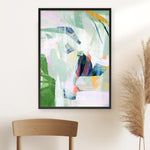 Shop Paradise Sunrise I Art Print a painted abstract themed wall art print from The Print Emporium wall artwork collection - Buy Australian made fine art painting style poster and framed prints for the home and your interior decor room, TPE-PC-HN056-AP