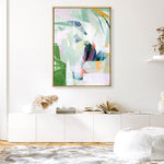 Shop Paradise Sunrise I Canvas Print a painted abstract themed framed canvas wall art print from The Print Emporium artwork collection - Buy Australian made fine art painting style stretched canvas prints for the home and your interior decor space, TPE-PC-HN056-CA-35X46-NF