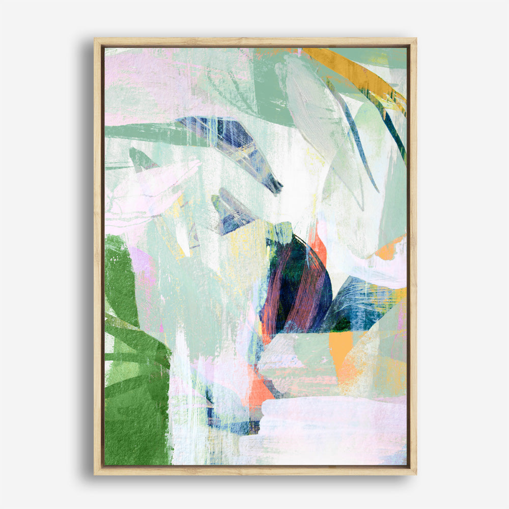Shop Paradise Sunrise I Canvas Print a painted abstract themed framed canvas wall art print from The Print Emporium artwork collection - Buy Australian made fine art painting style stretched canvas prints for the home and your interior decor space, TPE-PC-HN056-CA-35X46-NF
