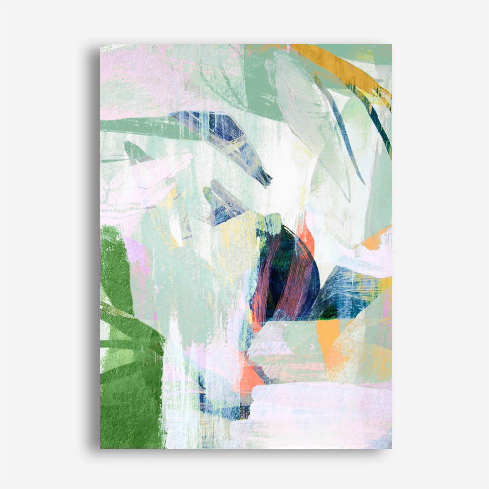 Shop Paradise Sunrise I Canvas Print a painted abstract themed framed canvas wall art print from The Print Emporium artwork collection - Buy Australian made fine art painting style stretched canvas prints for the home and your interior decor space, TPE-PC-HN056-CA-35X46-NF