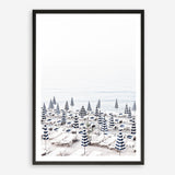 Shop Parasols I Photo Art Print a coastal themed photography wall art print from The Print Emporium wall artwork collection - Buy Australian made fine art poster and framed prints for the home and your interior decor, TPE-562-AP