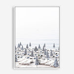 Shop Parasols I Photo Canvas Print a coastal themed photography framed stretched canvas print from The Print Emporium wall artwork collection - Buy Australian made prints for the home and your interior decor space, TPE-562-CA-35X46-NF