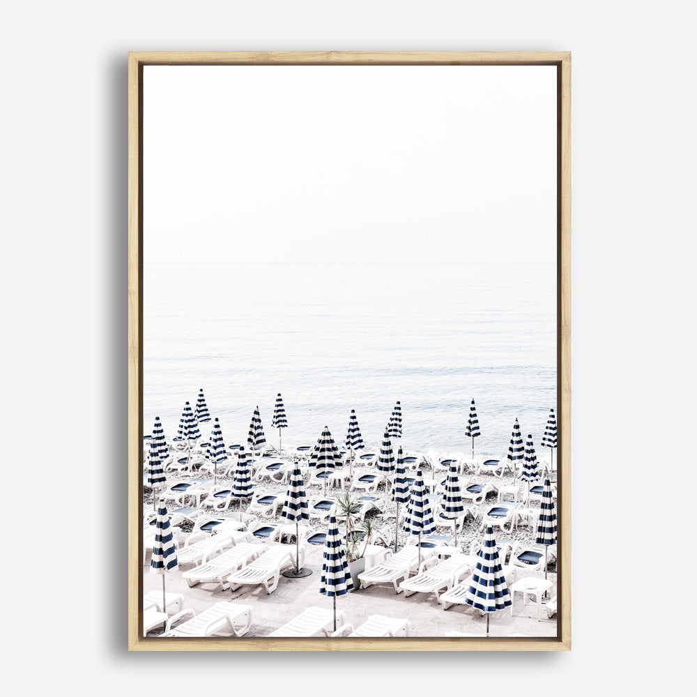 Shop Parasols I Photo Canvas Print a coastal themed photography framed stretched canvas print from The Print Emporium wall artwork collection - Buy Australian made prints for the home and your interior decor space, TPE-562-CA-35X46-NF