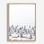 Shop Parasols I Photo Canvas Print a coastal themed photography framed stretched canvas print from The Print Emporium wall artwork collection - Buy Australian made prints for the home and your interior decor space, TPE-562-CA-35X46-NF