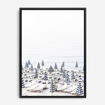 Shop Parasols I Photo Canvas Print a coastal themed photography framed stretched canvas print from The Print Emporium wall artwork collection - Buy Australian made prints for the home and your interior decor space, TPE-562-CA-35X46-NF