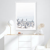 Shop Parasols II Photo Art Print a coastal themed photography wall art print from The Print Emporium wall artwork collection - Buy Australian made fine art poster and framed prints for the home and your interior decor, TPE-563-AP