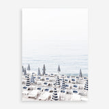 Shop Parasols II Photo Art Print a coastal themed photography wall art print from The Print Emporium wall artwork collection - Buy Australian made fine art poster and framed prints for the home and your interior decor, TPE-563-AP