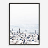 Shop Parasols II Photo Art Print a coastal themed photography wall art print from The Print Emporium wall artwork collection - Buy Australian made fine art poster and framed prints for the home and your interior decor, TPE-563-AP