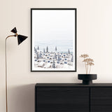 Shop Parasols II Photo Art Print a coastal themed photography wall art print from The Print Emporium wall artwork collection - Buy Australian made fine art poster and framed prints for the home and your interior decor, TPE-563-AP