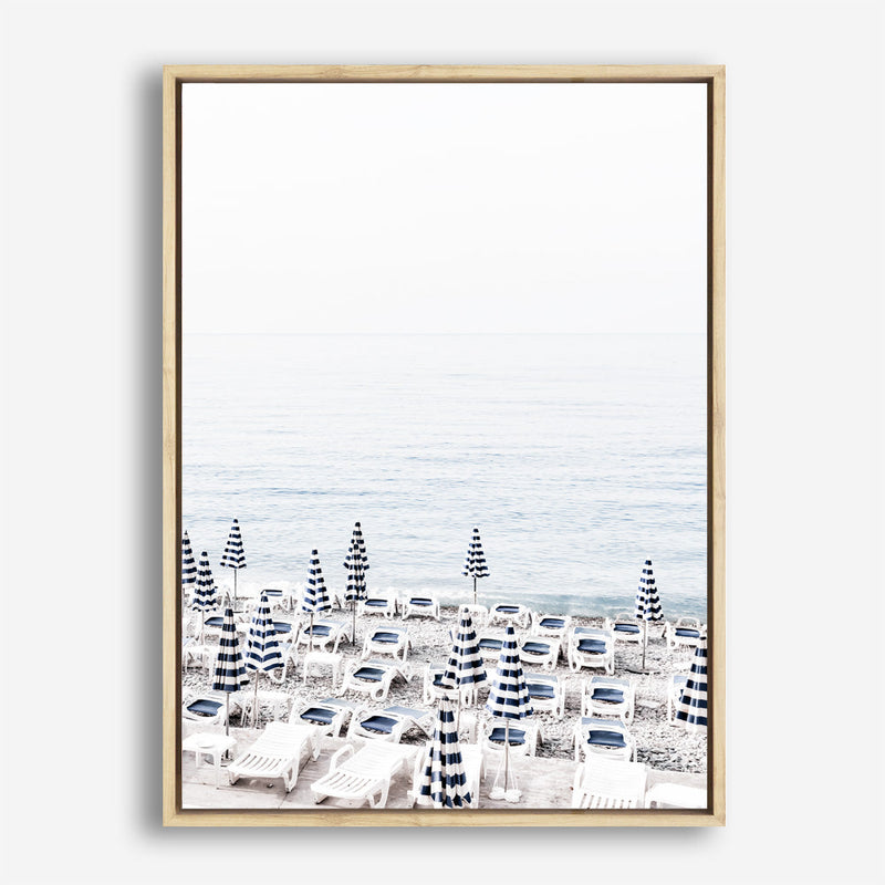 Shop Parasols II Photo Canvas Print a coastal themed photography framed stretched canvas print from The Print Emporium wall artwork collection - Buy Australian made prints for the home and your interior decor space, TPE-563-CA-35X46-NF