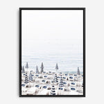 Shop Parasols II Photo Canvas Print a coastal themed photography framed stretched canvas print from The Print Emporium wall artwork collection - Buy Australian made prints for the home and your interior decor space, TPE-563-CA-35X46-NF