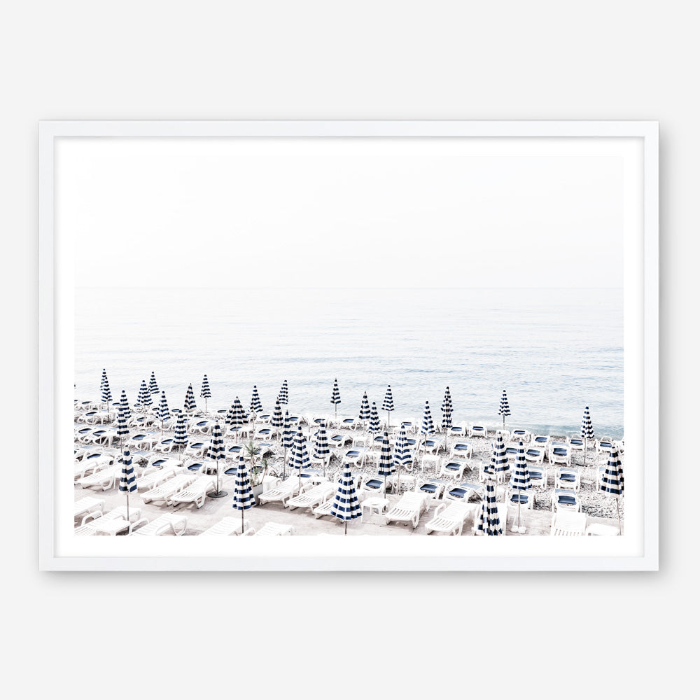 Shop Parasols III Photo Art Print a coastal themed photography wall art print from The Print Emporium wall artwork collection - Buy Australian made fine art poster and framed prints for the home and your interior decor, TPE-561-AP