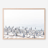 Shop Parasols III Photo Art Print a coastal themed photography wall art print from The Print Emporium wall artwork collection - Buy Australian made fine art poster and framed prints for the home and your interior decor, TPE-561-AP