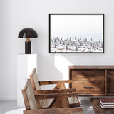 Shop Parasols III Photo Art Print a coastal themed photography wall art print from The Print Emporium wall artwork collection - Buy Australian made fine art poster and framed prints for the home and your interior decor, TPE-561-AP