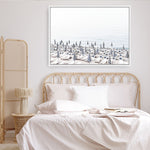 Shop Parasols III Photo Canvas Print a coastal themed photography framed stretched canvas print from The Print Emporium wall artwork collection - Buy Australian made prints for the home and your interior decor space, TPE-561-CA-35X46-NF