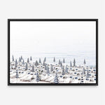 Shop Parasols III Photo Canvas Print a coastal themed photography framed stretched canvas print from The Print Emporium wall artwork collection - Buy Australian made prints for the home and your interior decor space, TPE-561-CA-35X46-NF