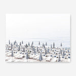 Shop Parasols III Photo Canvas Print a coastal themed photography framed stretched canvas print from The Print Emporium wall artwork collection - Buy Australian made prints for the home and your interior decor space, TPE-561-CA-35X46-NF