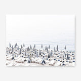 Shop Parasols III Photo Canvas Print a coastal themed photography framed stretched canvas print from The Print Emporium wall artwork collection - Buy Australian made prints for the home and your interior decor space, TPE-561-CA-35X46-NF