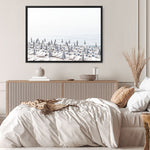 Shop Parasols III Photo Canvas Print a coastal themed photography framed stretched canvas print from The Print Emporium wall artwork collection - Buy Australian made prints for the home and your interior decor space, TPE-561-CA-35X46-NF