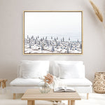 Shop Parasols III Photo Canvas Print a coastal themed photography framed stretched canvas print from The Print Emporium wall artwork collection - Buy Australian made prints for the home and your interior decor space, TPE-561-CA-35X46-NF