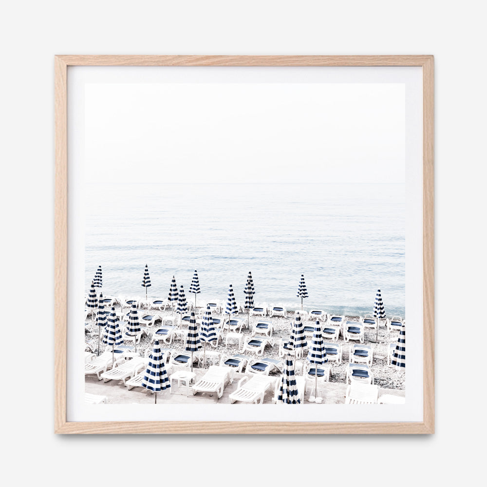 Shop Parasols IV (Square) Photo Art Print a coastal themed photography wall art print from The Print Emporium wall artwork collection - Buy Australian made fine art poster and framed prints for the home and your interior decor, TPE-564-AP