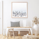 Shop Parasols IV (Square) Photo Art Print a coastal themed photography wall art print from The Print Emporium wall artwork collection - Buy Australian made fine art poster and framed prints for the home and your interior decor, TPE-564-AP