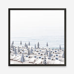Shop Parasols IV (Square) Photo Art Print a coastal themed photography wall art print from The Print Emporium wall artwork collection - Buy Australian made fine art poster and framed prints for the home and your interior decor, TPE-564-AP