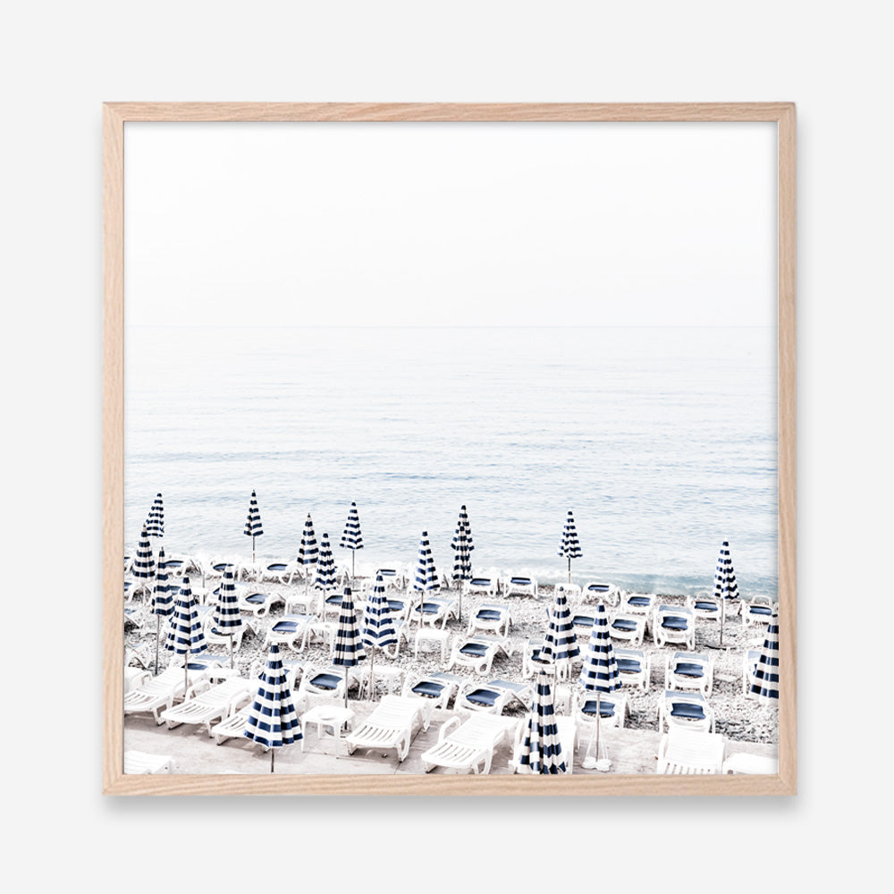 Shop Parasols IV (Square) Photo Art Print a coastal themed photography wall art print from The Print Emporium wall artwork collection - Buy Australian made fine art poster and framed prints for the home and your interior decor, TPE-564-AP