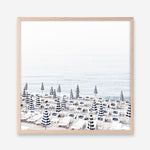 Shop Parasols IV (Square) Photo Art Print a coastal themed photography wall art print from The Print Emporium wall artwork collection - Buy Australian made fine art poster and framed prints for the home and your interior decor, TPE-564-AP
