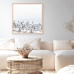 Shop Parasols IV (Square) Photo Art Print a coastal themed photography wall art print from The Print Emporium wall artwork collection - Buy Australian made fine art poster and framed prints for the home and your interior decor, TPE-564-AP